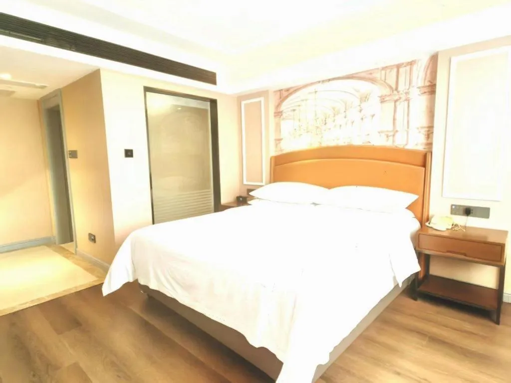 Bed in Vienna Hotel Hunan Hengyang Leiyang