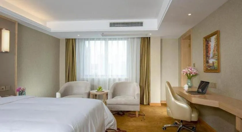 Bed in Vienna Hotel Anhui Huainan Railway Station