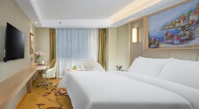 Bed in Vienna Hotel Anhui Huainan Railway Station