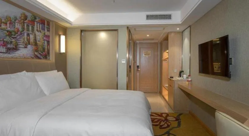 Bed in Vienna Hotel Anhui Huainan Railway Station