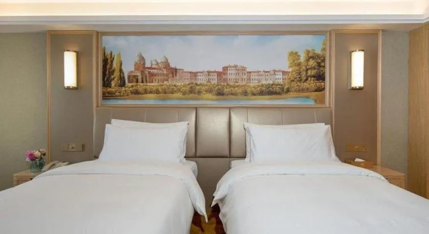 Bed in Vienna Hotel Anhui Huainan Railway Station