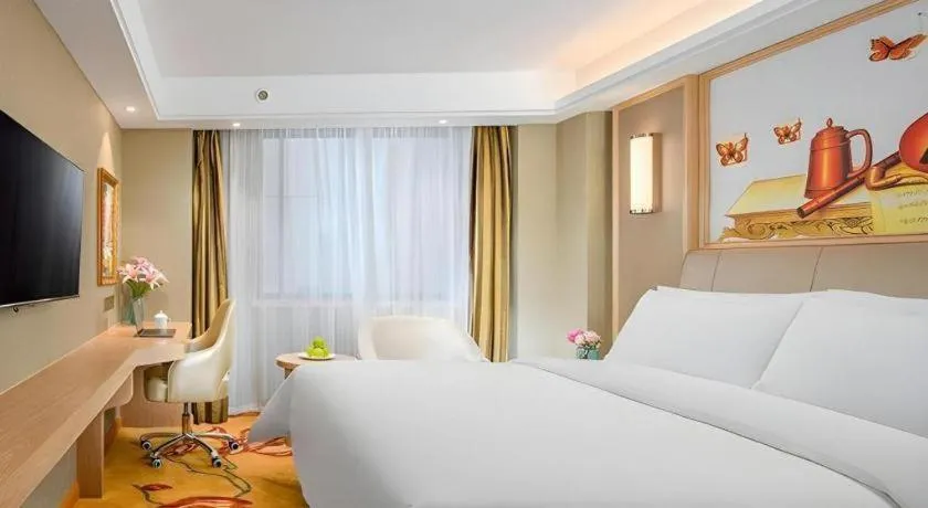 Bed in Vienna Hotel Anhui Huainan Railway Station