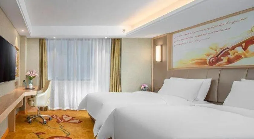 Bed in Vienna Hotel Anhui Huainan Railway Station