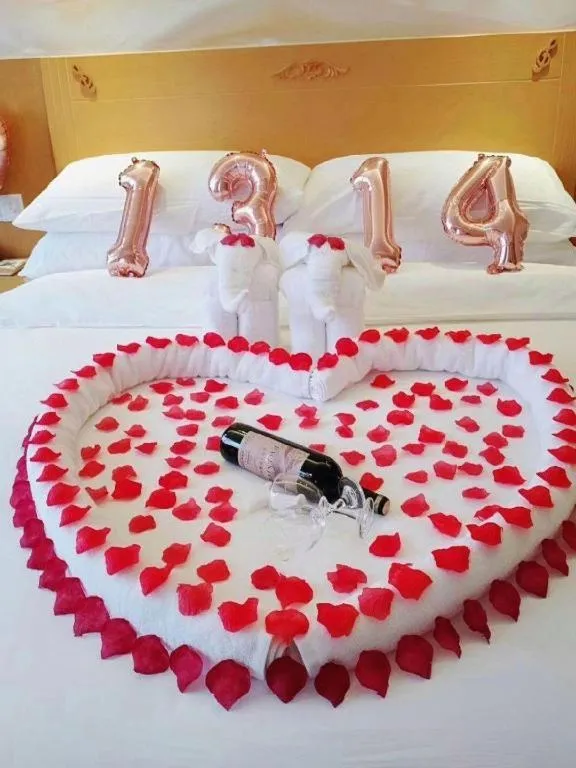 Bed in Vienna Hotel Guangxi Yulin Rong County Guinan Road