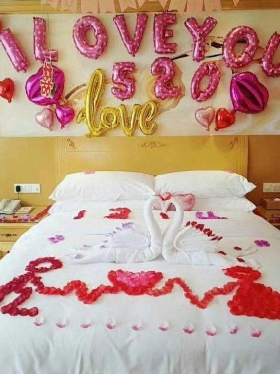 Bed in Vienna Hotel Guangxi Yulin Rong County Guinan Road