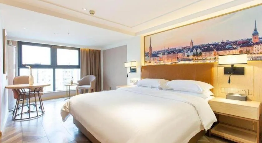 Bed in Vienna Hotel Chengdu Exhibition Center In Time City