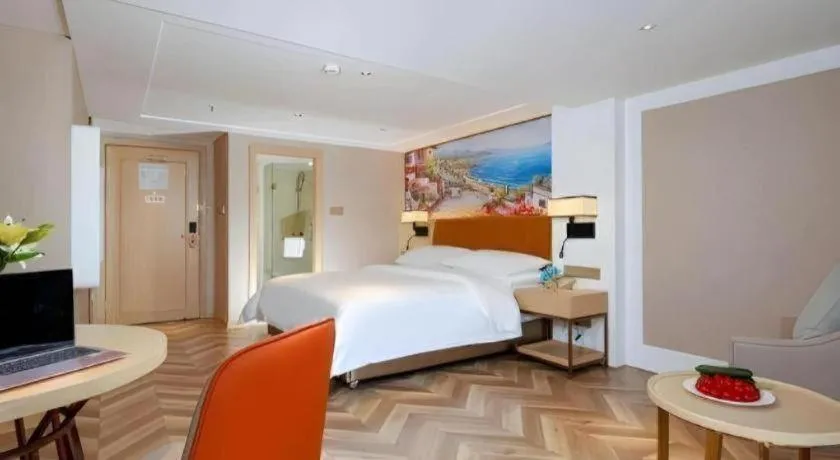 Bed in Vienna Hotel Chengdu Exhibition Center In Time City