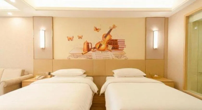 Bed in Vienna Hotel Yunnan Dali Ancient City Scenic Spot