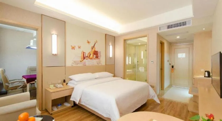 Bed in Vienna Hotel Yunnan Dali Ancient City Scenic Spot