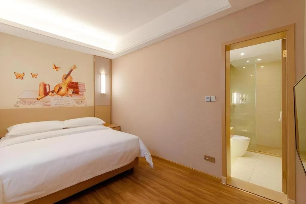 Bed in Vienna Hotel Yunnan Dali Ancient City Scenic Spot