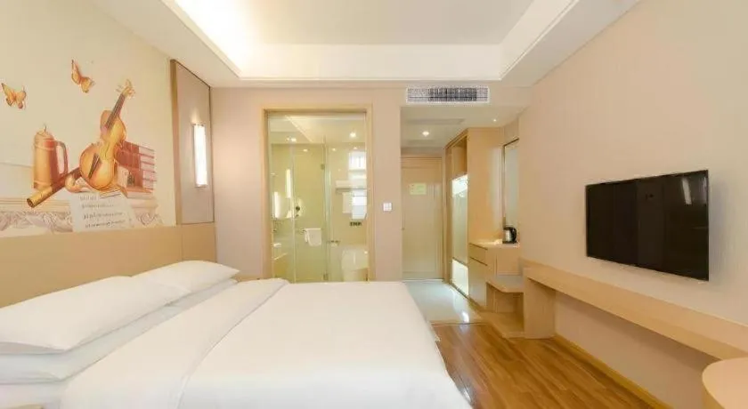 Bed in Vienna Hotel Yunnan Dali Ancient City Scenic Spot