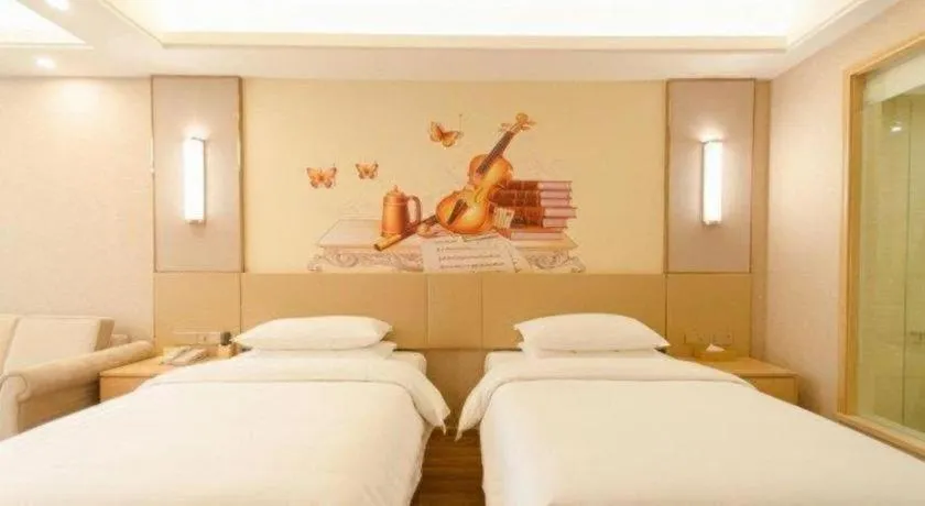 Bed in Vienna Hotel Yunnan Dali Ancient City Scenic Spot