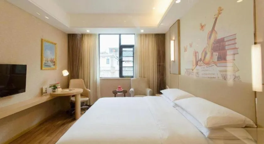 Bed in Vienna Hotel Yunnan Dali Ancient City Scenic Spot