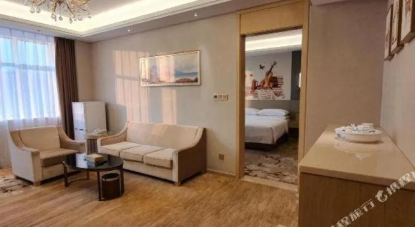 Bed in Vienna Hotel Guangdong Shaoguan Shaonan Avenue