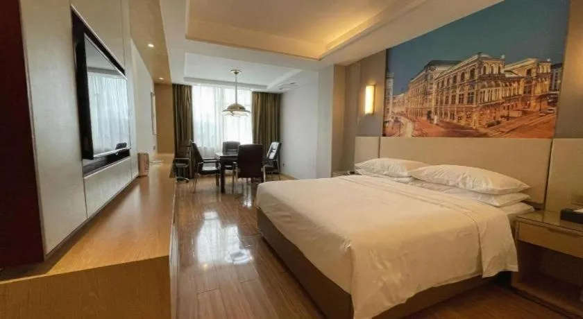 Bed in Vienna Hotel Hunan Huaihua Xupu Wanda Plaza