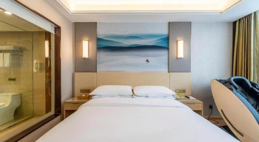 Bed in Vienna Hotel Hunan Huaihua Xupu Wanda Plaza