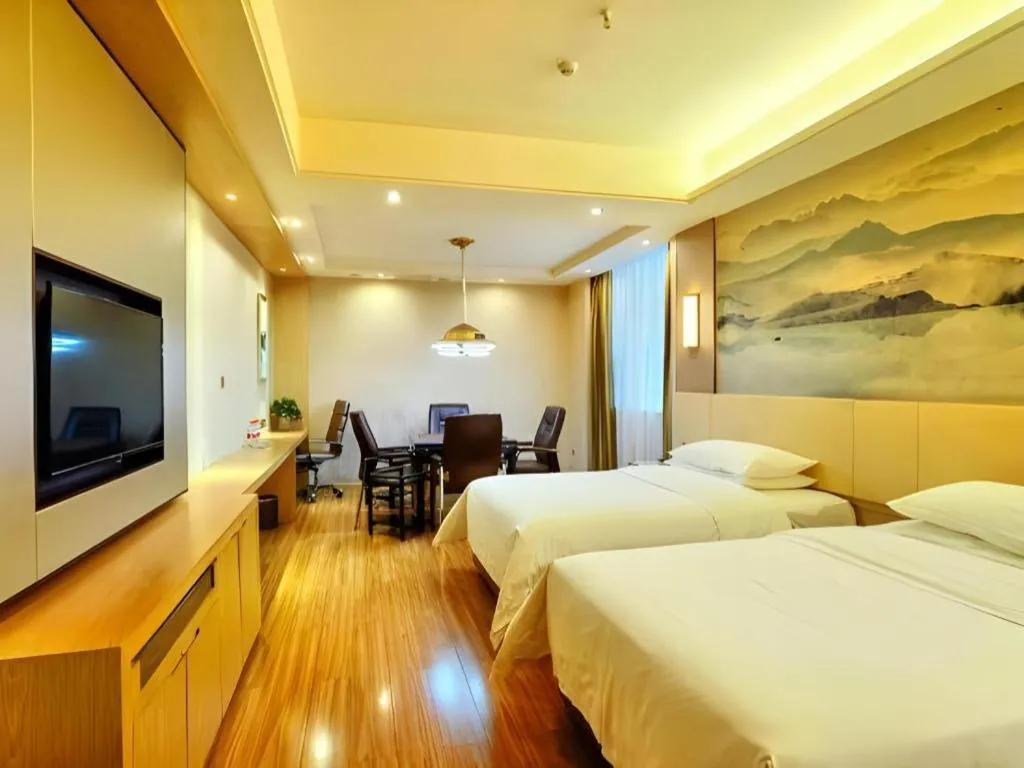 Bed in Vienna Hotel Hunan Huaihua Xupu Wanda Plaza