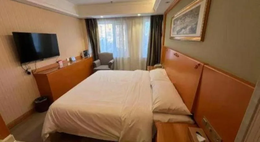 Bed in Vienna Hotel Inner Mongolia Tongliao Development Zone