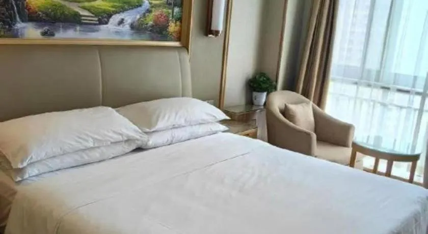 Bed in Vienna Hotel Shandong Liaocheng High-Tech Zong Yueji Park