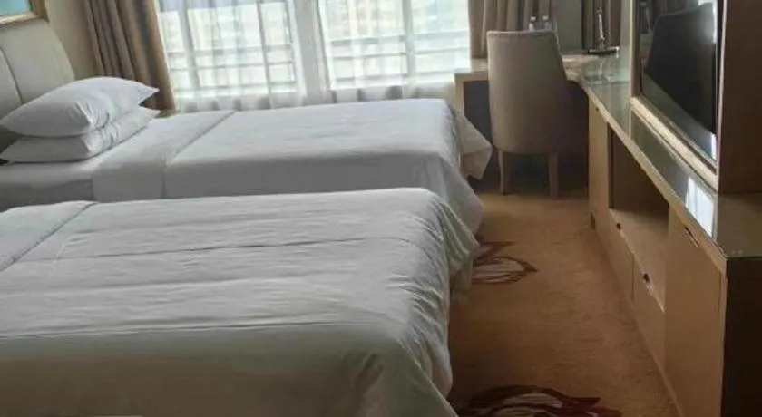 Bed in Vienna Hotel Shandong Liaocheng High-Tech Zong Yueji Park