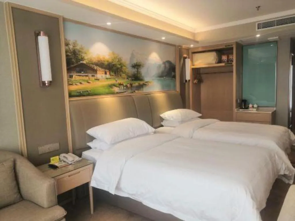 Bed in Vienna Hotel Shandong Liaocheng High-Tech Zong Yueji Park