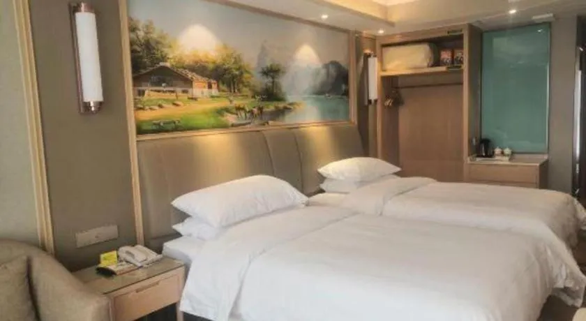 Bed in Vienna Hotel Shandong Liaocheng High-Tech Zong Yueji Park