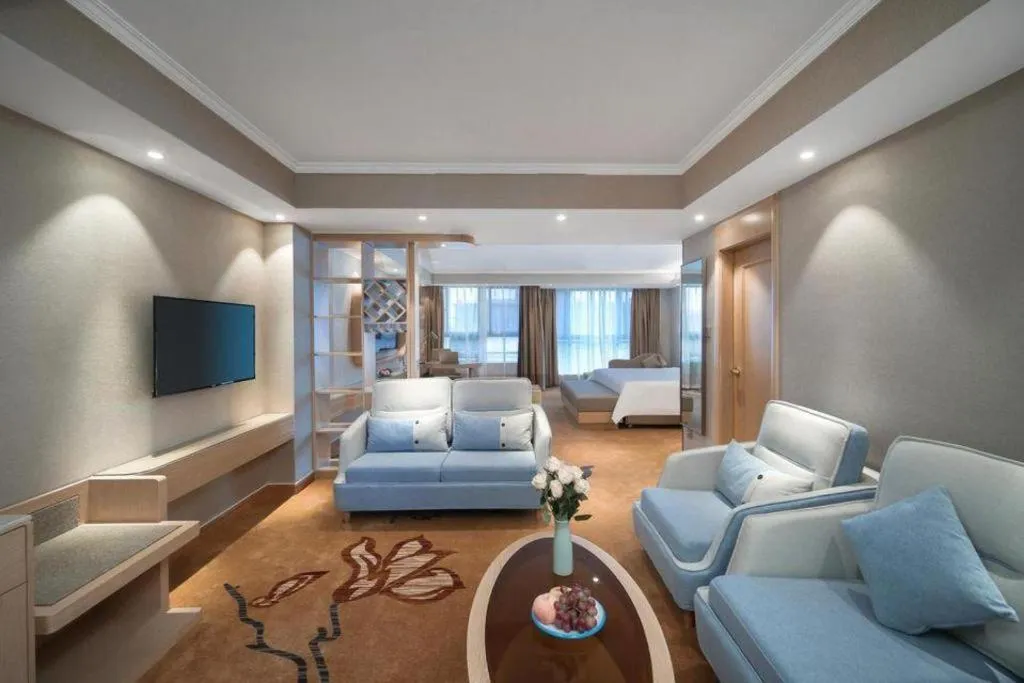 Bed in Vienna Hotel Shandong Liaocheng High-Tech Zong Yueji Park