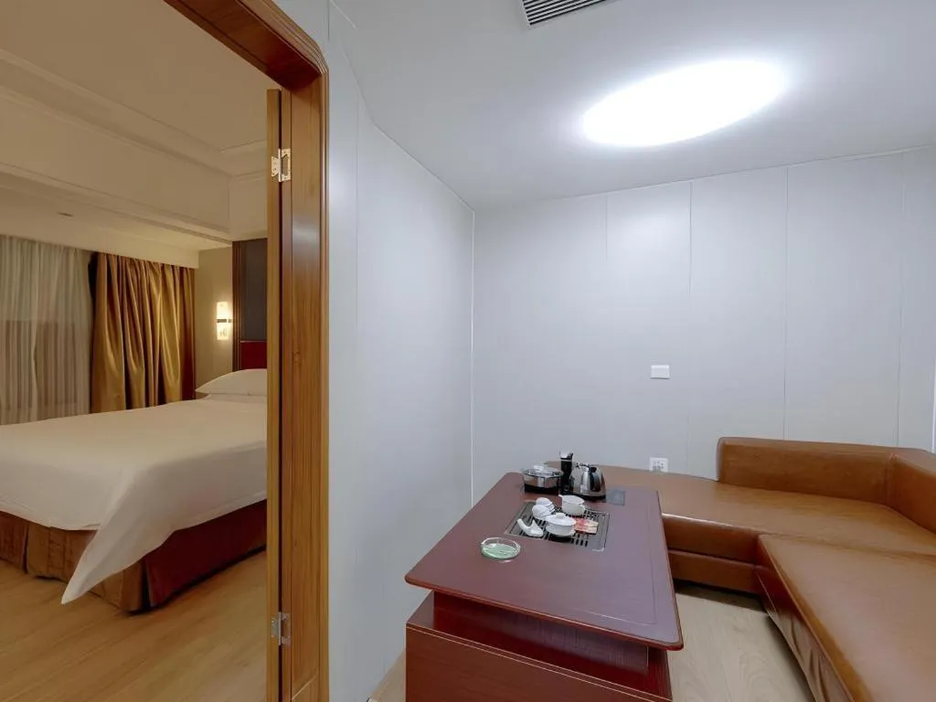 Bed in Vienna Hotel Guangdong Dongguan Zhongtang Qunying Road