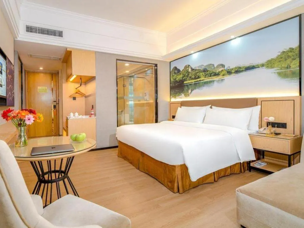 Bed in Vienna Hotel Guangdong Dongguan Zhongtang Qunying Road