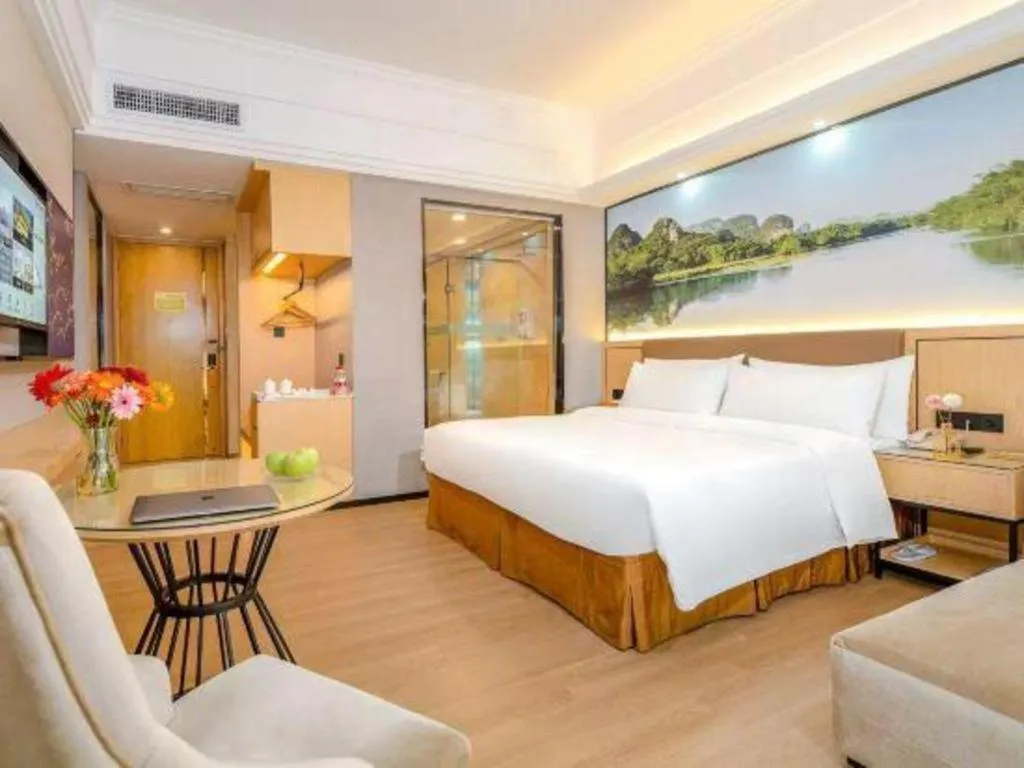 Bed in Vienna Hotel Guangdong Dongguan Zhongtang Qunying Road