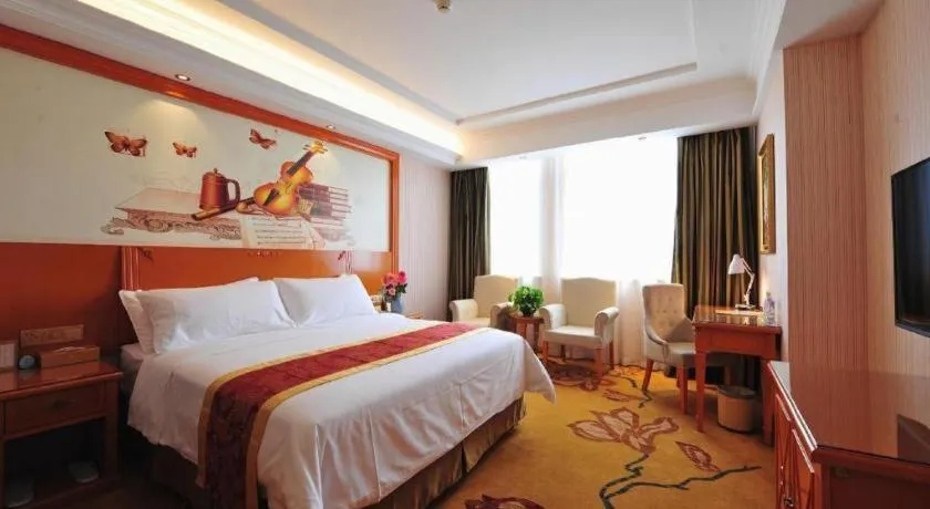 Bed in Vienna Hotel Hebei Tangshan Nanhu Park