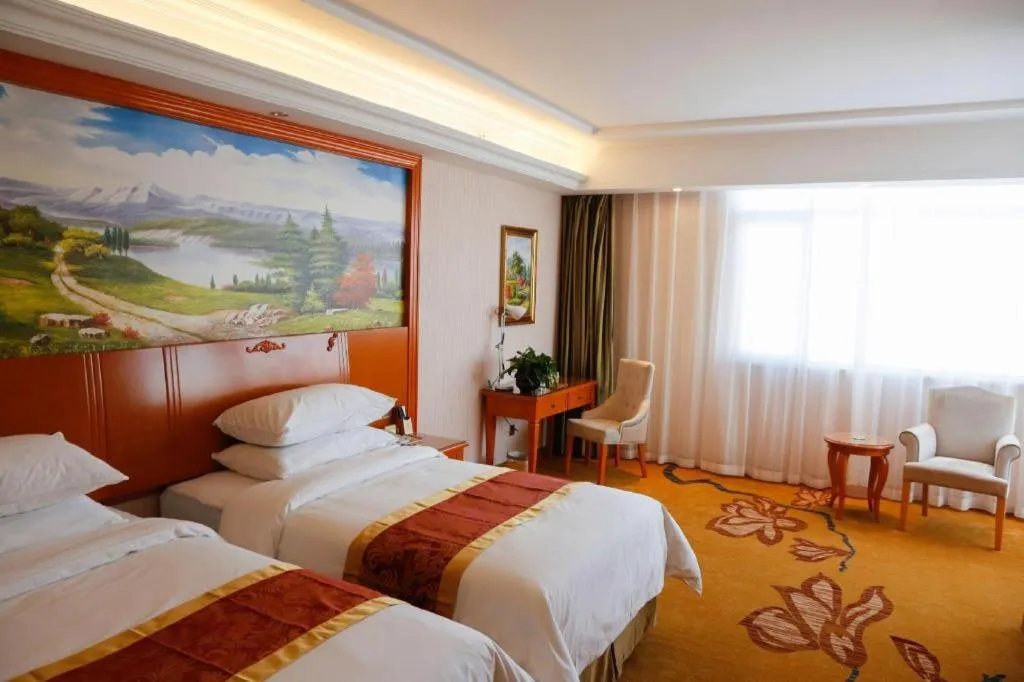Bed in Vienna Hotel Hebei Tangshan Nanhu Park