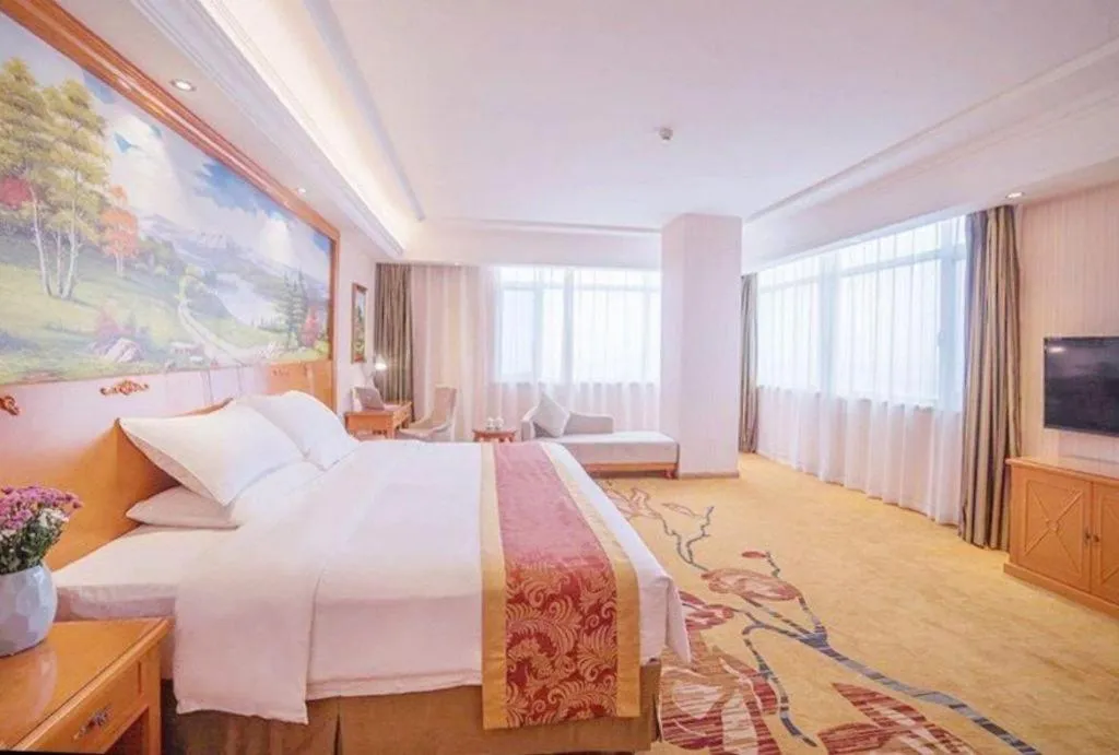 Bed in Vienna Hotel Hebei Tangshan Nanhu Park