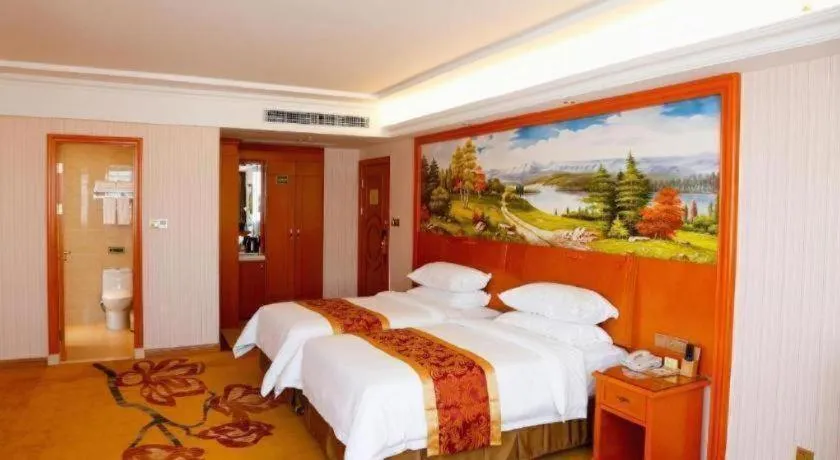 Bed in Vienna Hotel Hebei Tangshan Nanhu Park