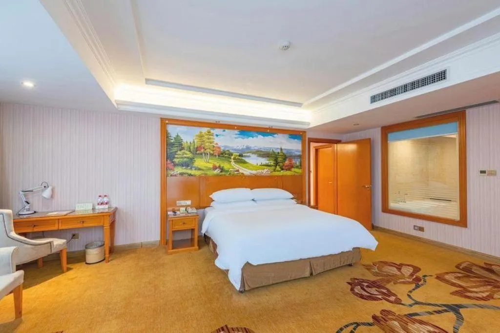 Bed in Vienna Hotel Hebei Tangshan Nanhu Park
