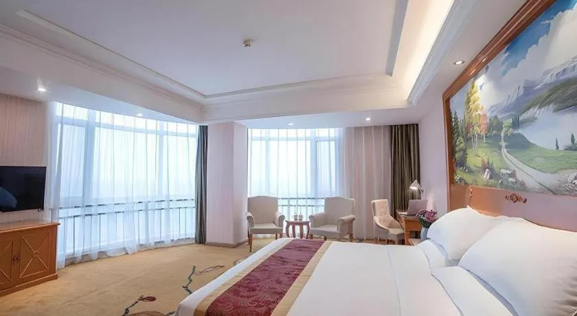 Bed in Vienna Hotel Hebei Tangshan Nanhu Park