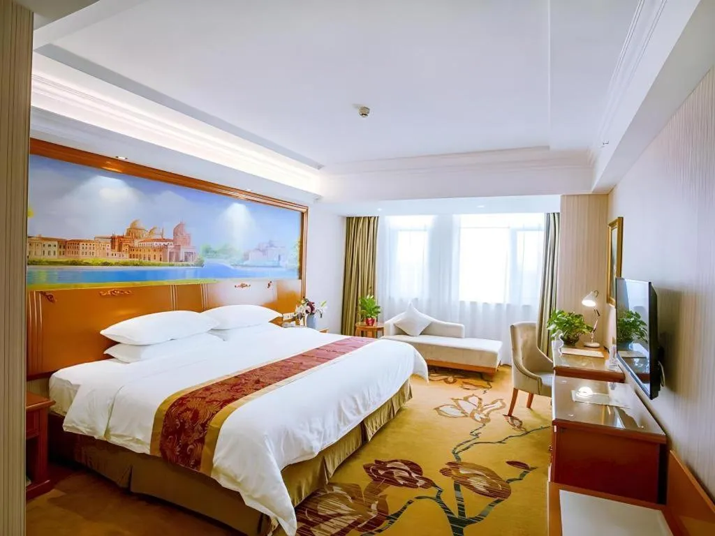 Bed in Vienna Hotel Hebei Tangshan Nanhu Park