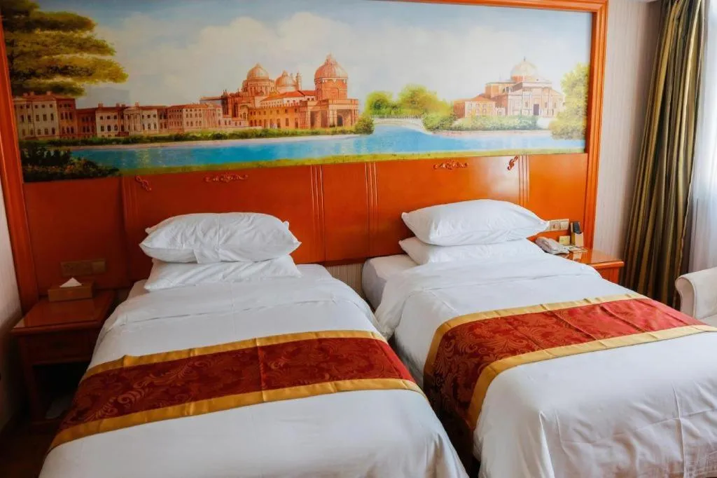 Bed in Vienna Hotel Hebei Tangshan Nanhu Park