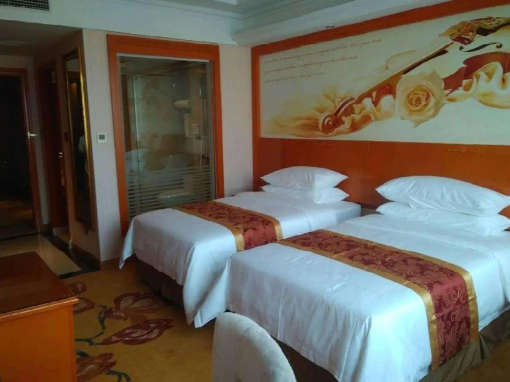 Bed in Vienna Hotel Hebei Tangshan Nanhu Park