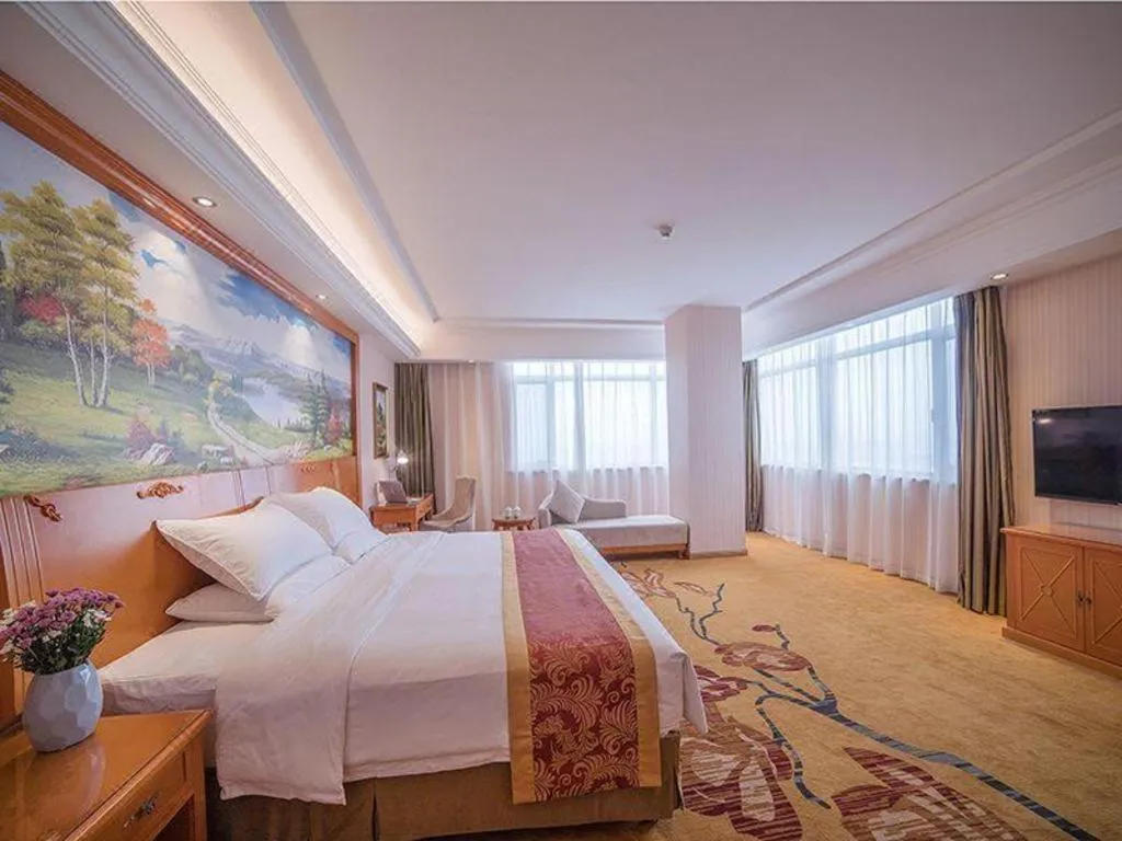 Bed in Vienna Hotel Hebei Tangshan Nanhu Park