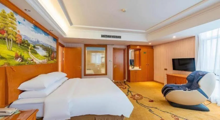 Bed in Vienna Hotel Hebei Tangshan Nanhu Park