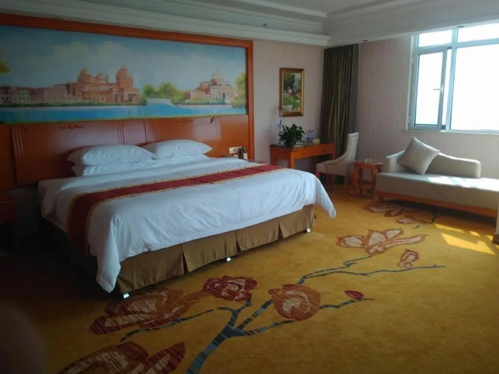 Bed in Vienna Hotel Hebei Tangshan Nanhu Park