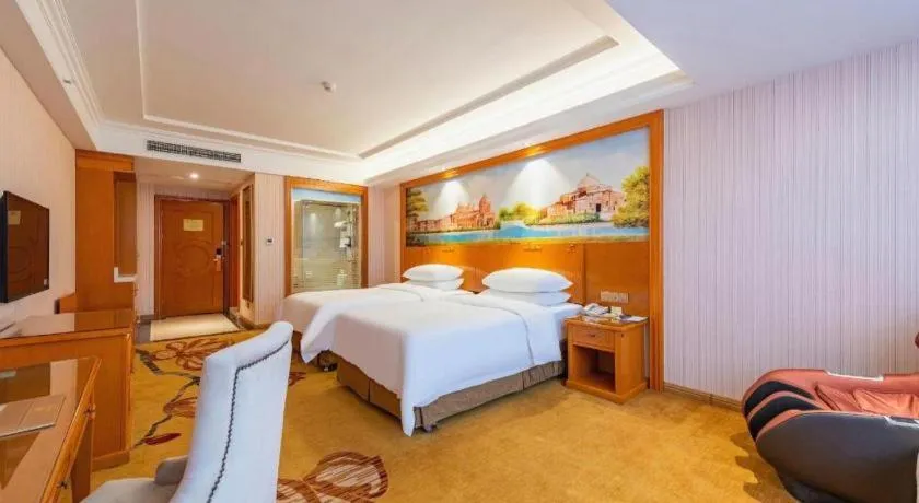 Bed in Vienna Hotel Hebei Tangshan Nanhu Park