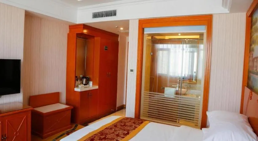 Bed in Vienna Hotel Hebei Tangshan Nanhu Park