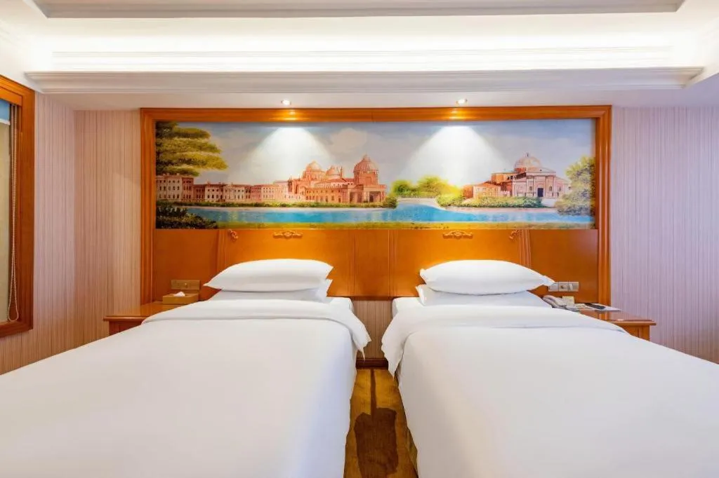 Bed in Vienna Hotel Hebei Tangshan Nanhu Park