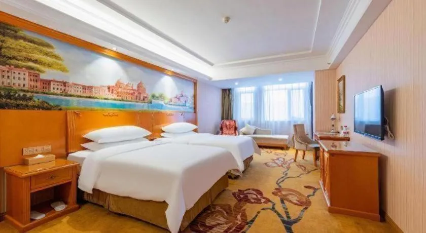 Bed in Vienna Hotel Hebei Tangshan Nanhu Park