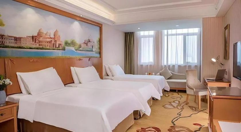 Bed in Vienna Hotel Hebei Tangshan Nanhu Park