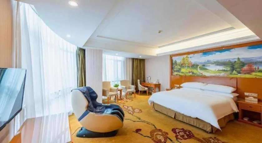 Bed in Vienna Hotel Hebei Tangshan Nanhu Park