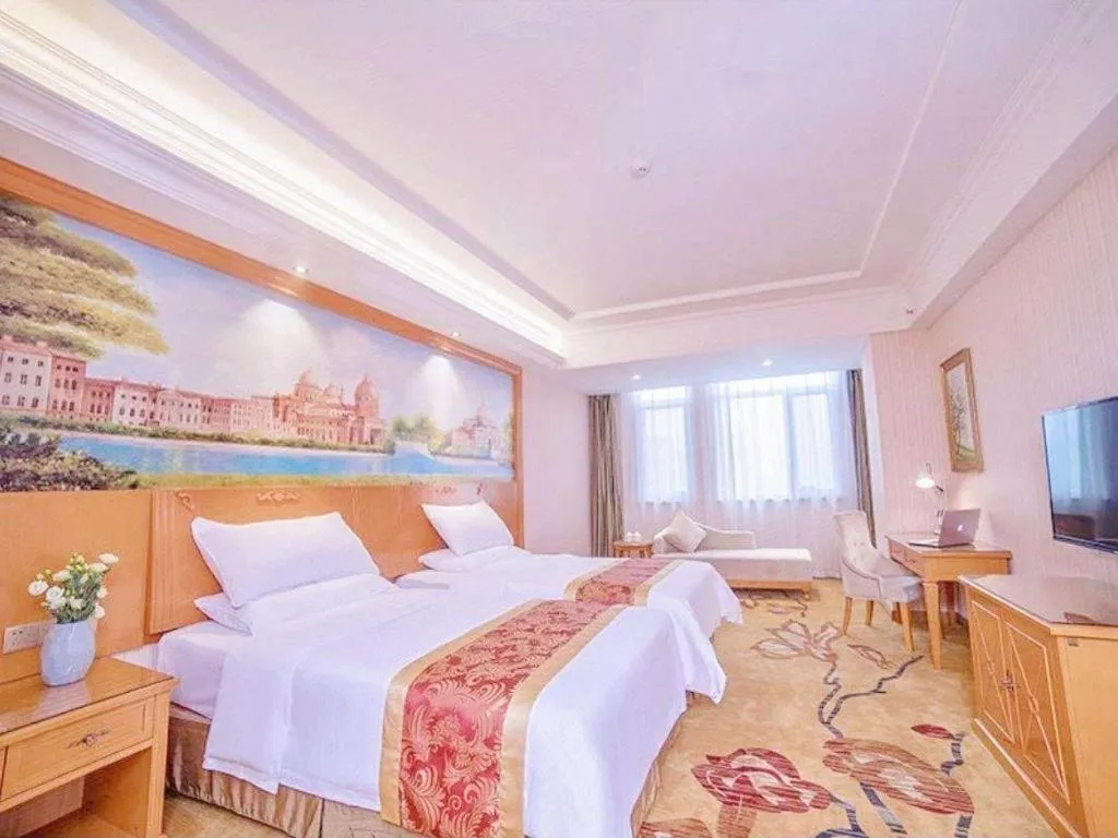 Bed in Vienna Hotel Hebei Tangshan Nanhu Park