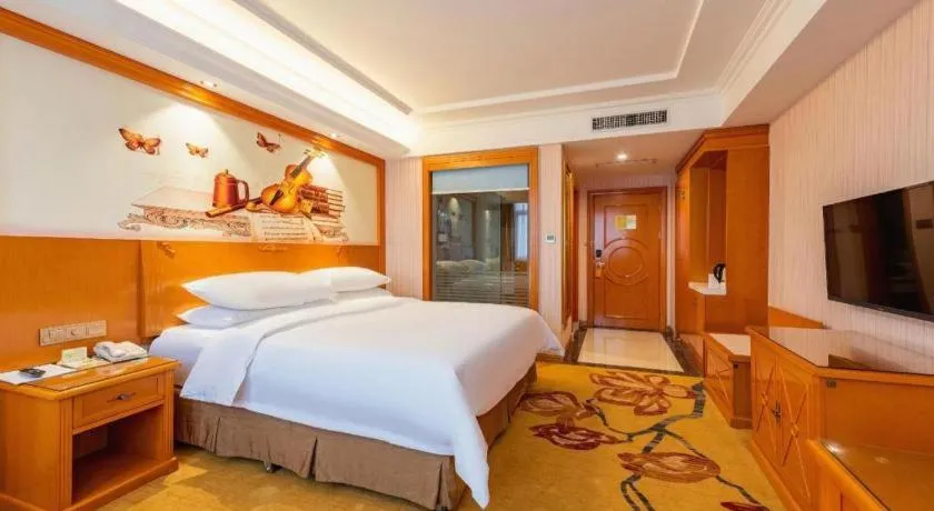 Bed in Vienna Hotel Hebei Tangshan Nanhu Park